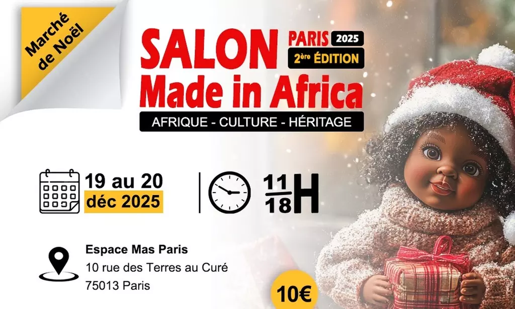 Marché Africain de Noël : entrée, pass week-end & ateliers enfants