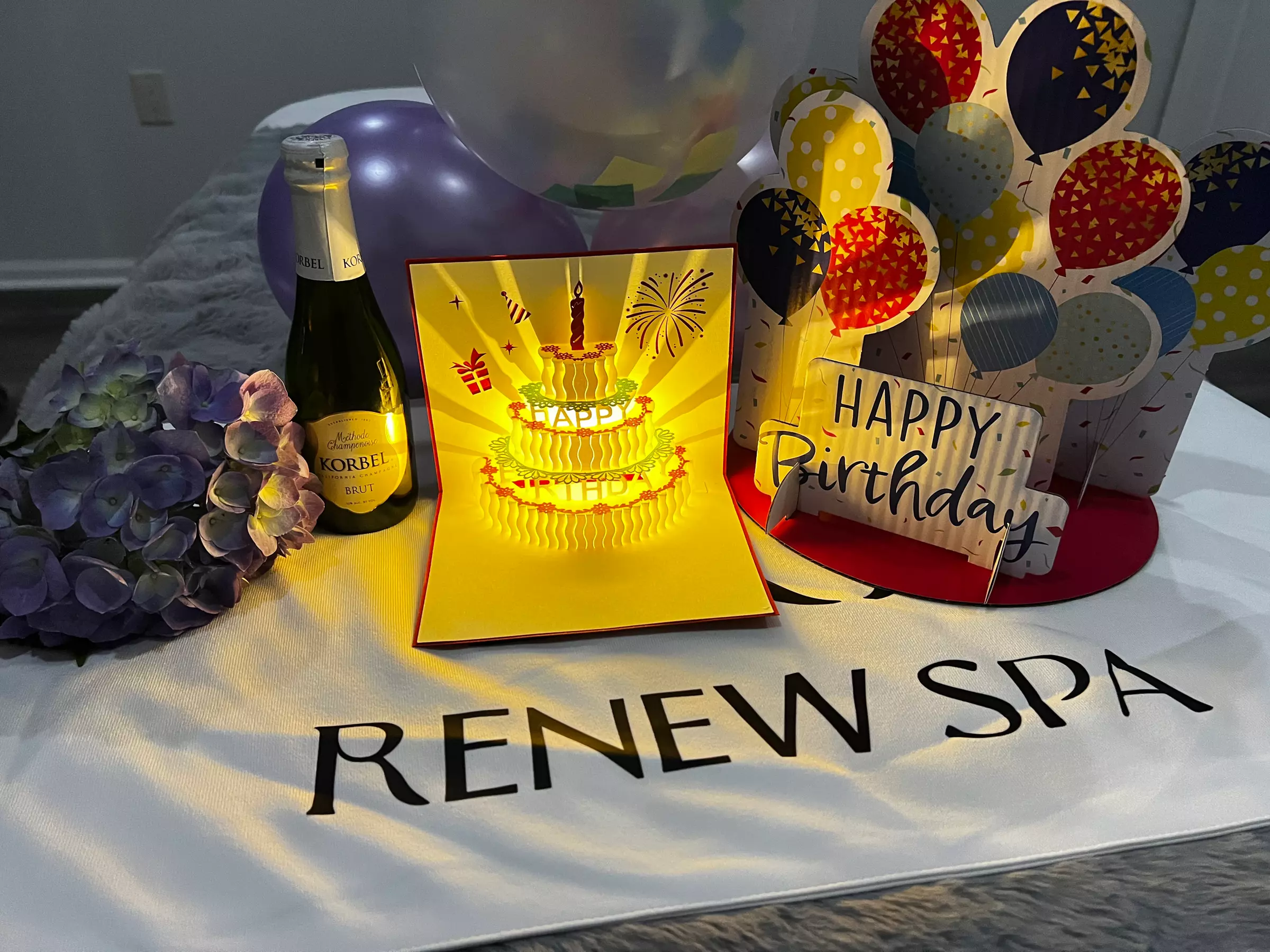 Deluxe 120min Birthday Spa Package with Facial & Treats 