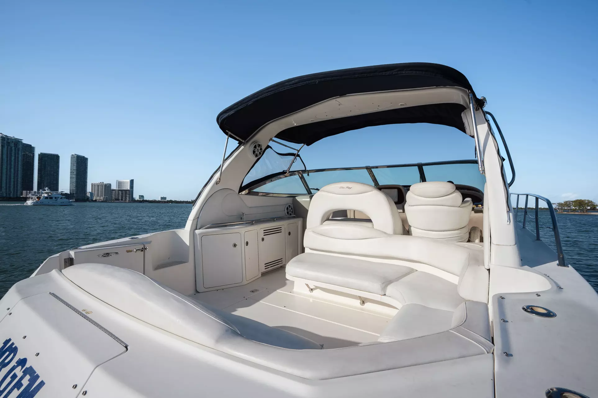 Experience Miami on a 2 or 4-Hour Yacht Rental for up to 13 people max