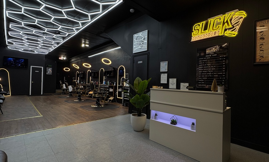 Image 1: Up to 30% Off on Salon - Men's Haircut / Barber at Slick Barbershop