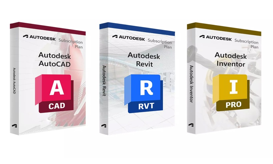 Image 1: 1-Year Autodesk 2025 Subscriptions – AutoCAD, Revit & More