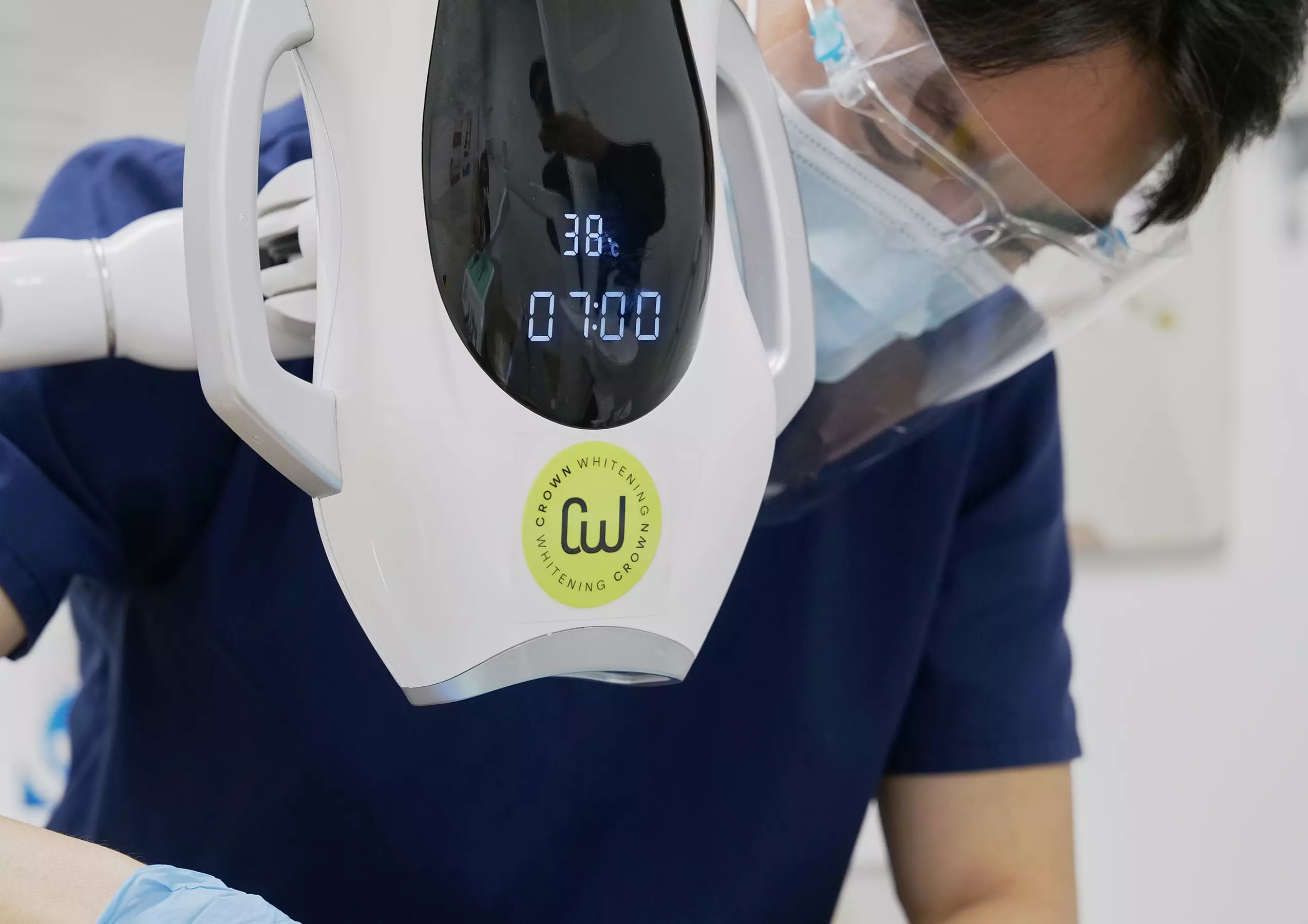 In-Office Crown Whitening Treatment with Consultation and Optional Whitening Kit at Green Dental (Up to 52% Off)