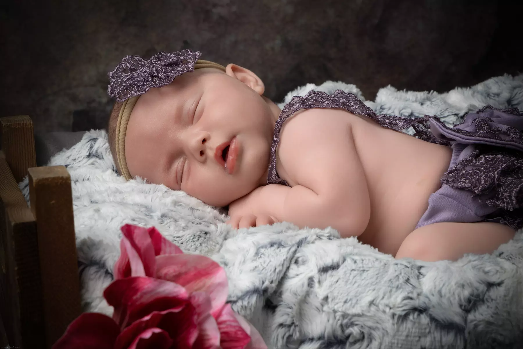 Newborn Photoshoot With Prints