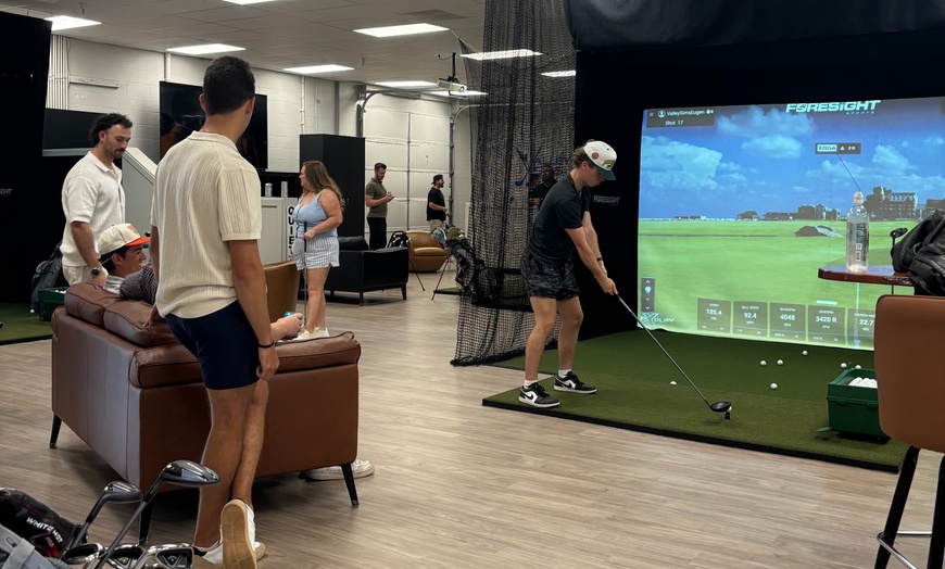 Image 5: Experience World-Famous Golf Courses at Valley Sims Indoor Simulators