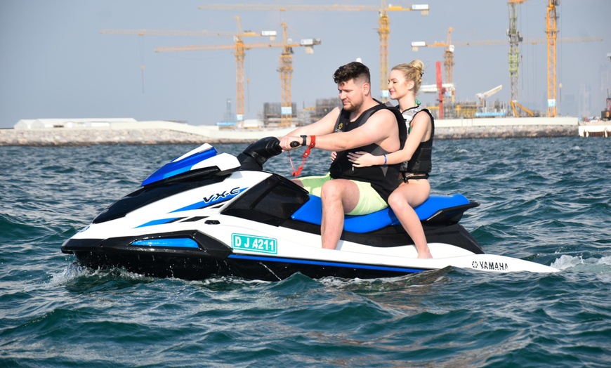 Image 1: 30-Minutes or 45-Minutes Jet Ski Hire for Up to Two People 