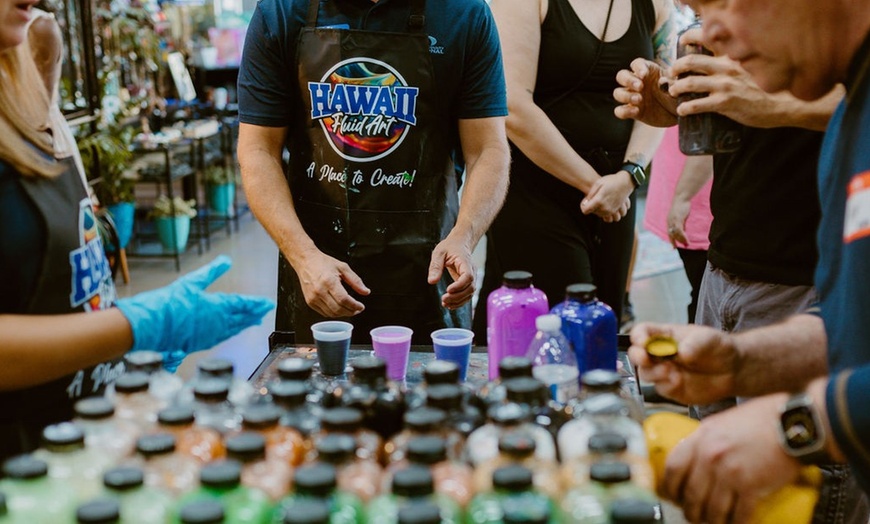 Image 9: Fluid Art Experience for Two: Easy, Fun and Memorable