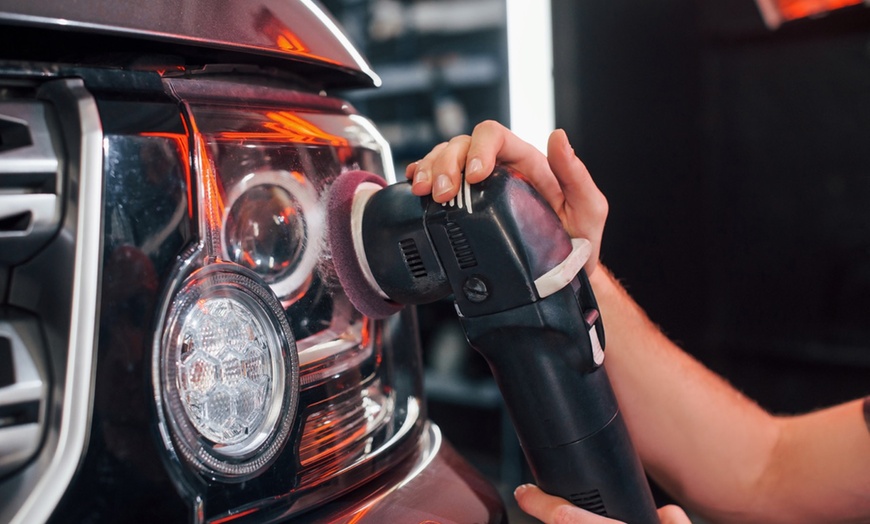 Image 2: Complete Headlight Restoration for Enhanced Visibility