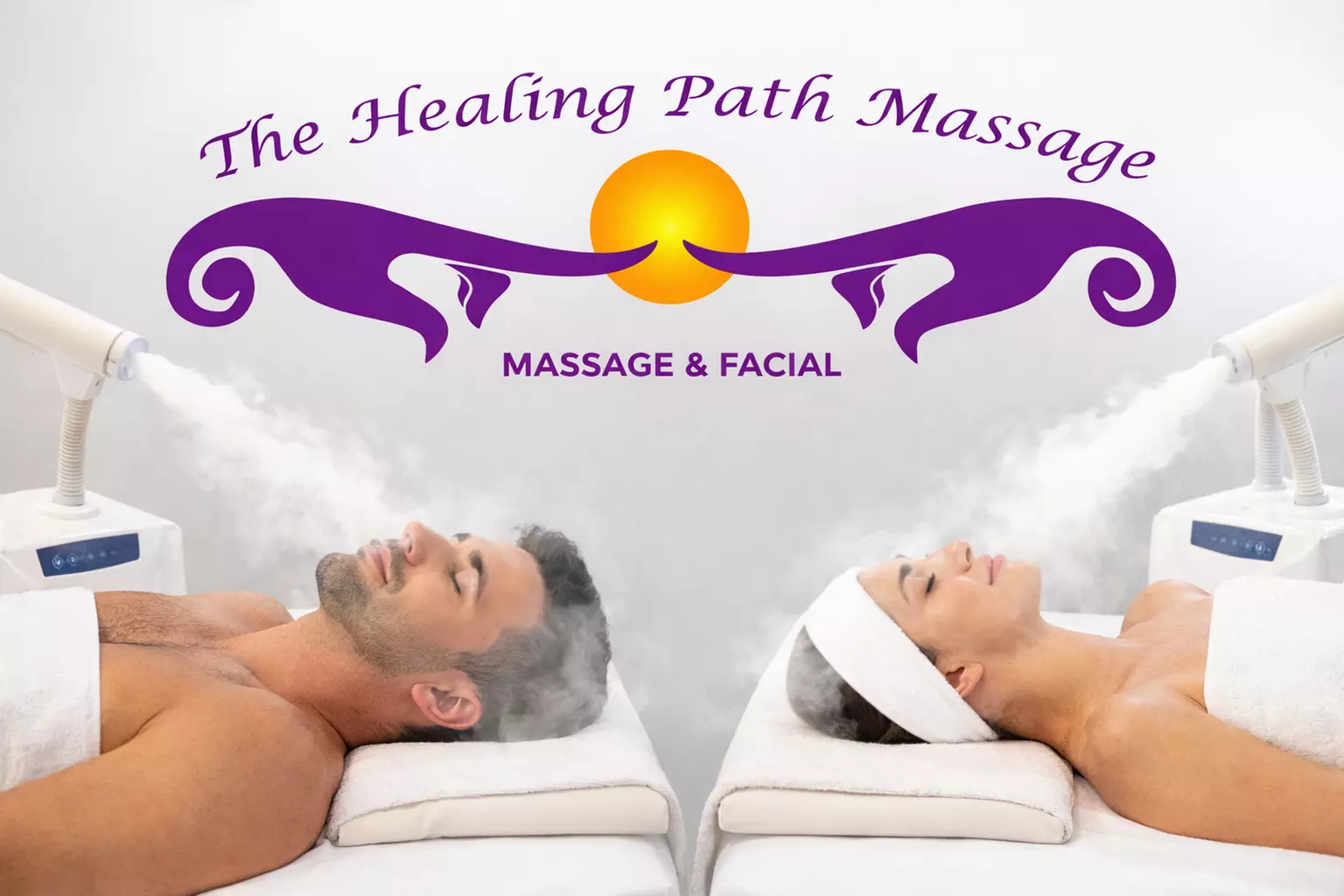 Unwind with The Healing Path Massage: Couples' Relaxation Spa Packages with 36% Off