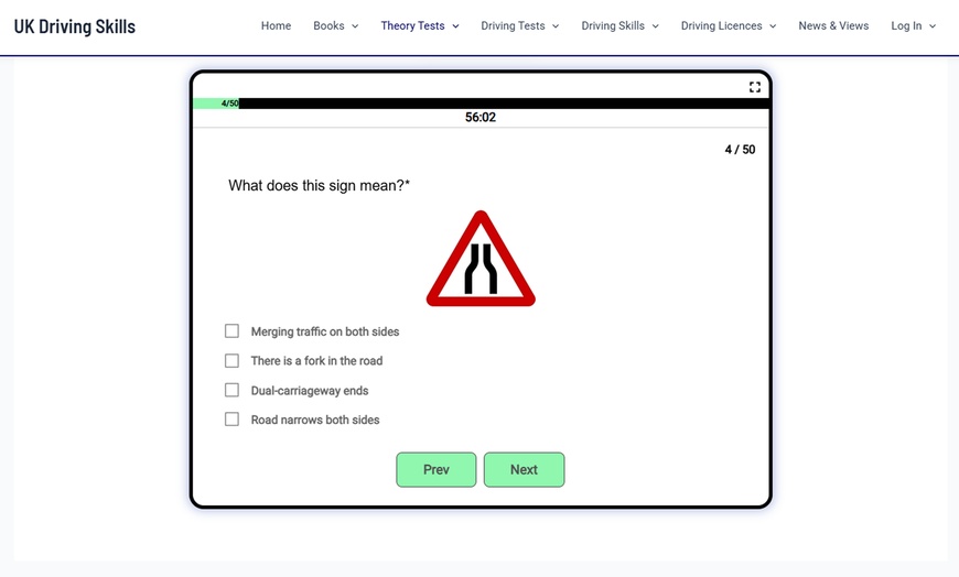 Image 5: Get ready for Car Test with DVSA-approved Online practice questions!