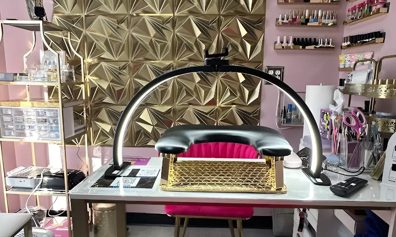 Enjoy a Gel Manicure or Mani-Pedi with Nail Art Design