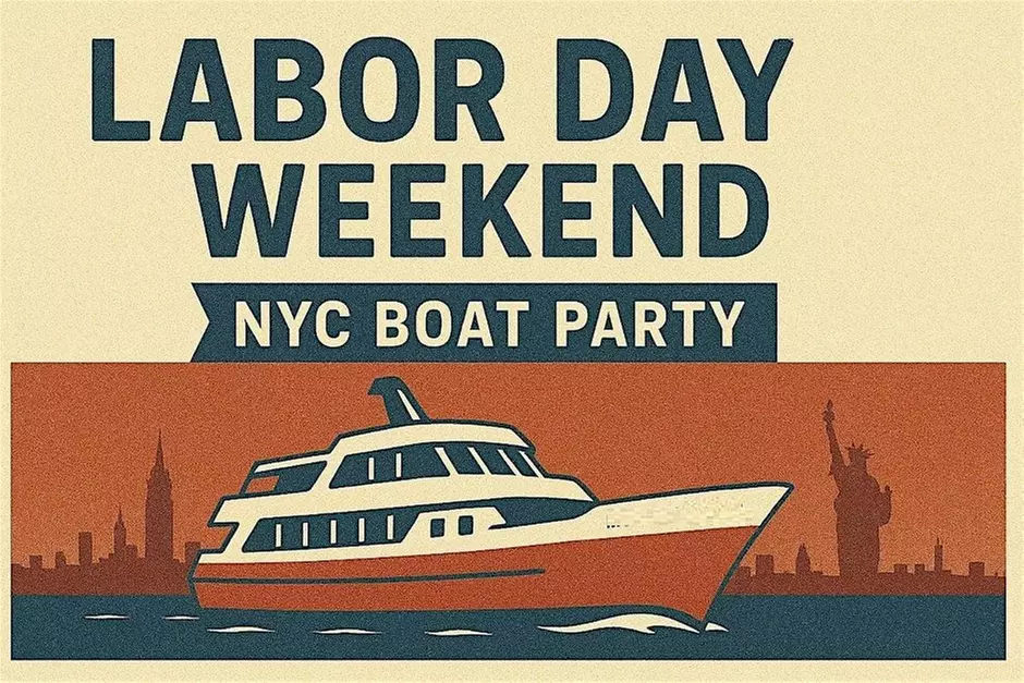 Experience a Yacht Party under the Stars - Evening Cruise Fun with NYC Skyline Views & Live DJs (Up to 70% Off) - Primary Image