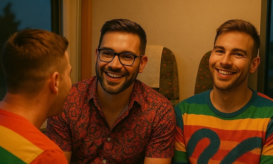 Image 6: Voyage festif en train jusqu'à la Pride Amsterdam | 02 août 2025 (jusqu'à 43% de remise)