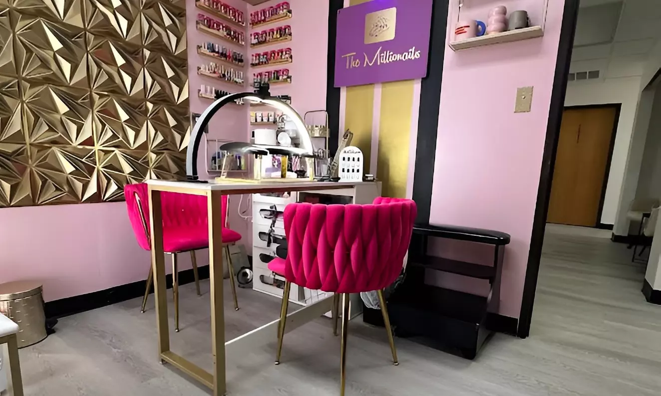 Enjoy a Gel Manicure or Mani-Pedi with Nail Art Design