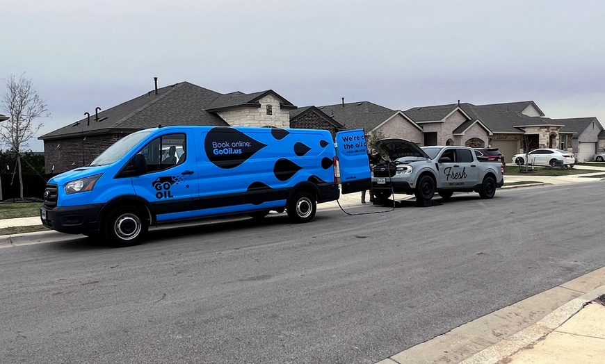 Image 3: Stay Road-Ready with Mobile Full Synthetic Oil Change Packages