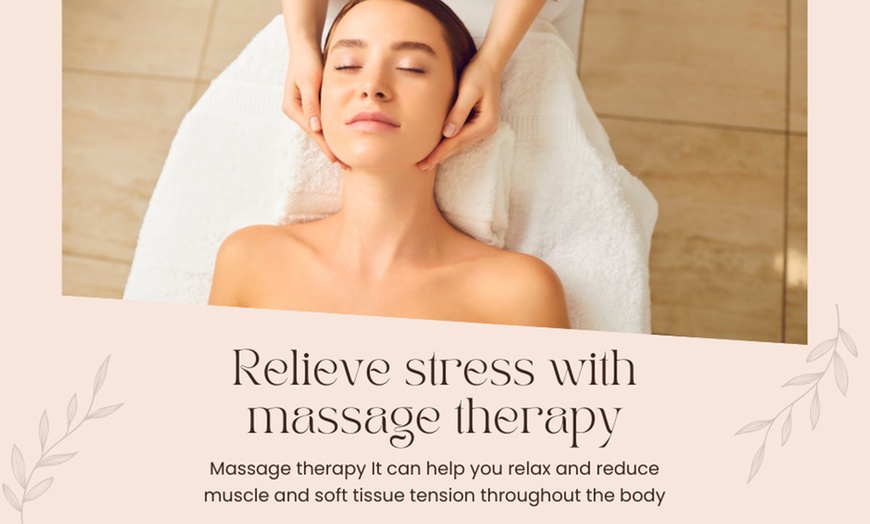 Image 1: Unwind with Three 60 Minute Custom Massages and Heat Therapy (Up to 55% off)