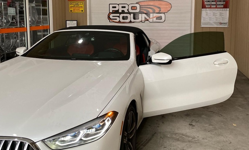 Image 4: Up to 36% Off on Automotive Window Tinting at Pro Sound