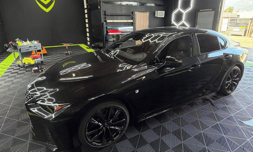 Image 8: Window Trim Blackout, Ceramic Coating– Gloss, Or Headlight Restoration