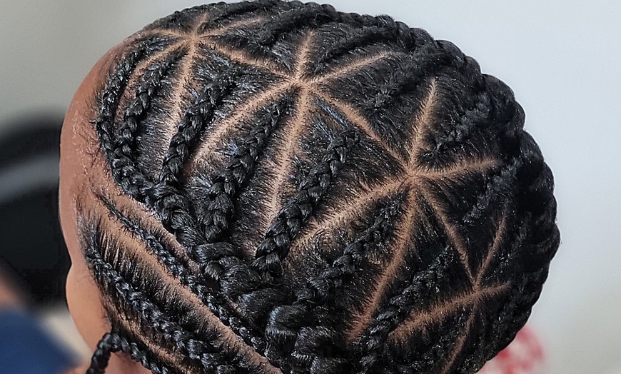 Image 15: Coiffure locks, tresses collées, tissage, perruque ou braid
