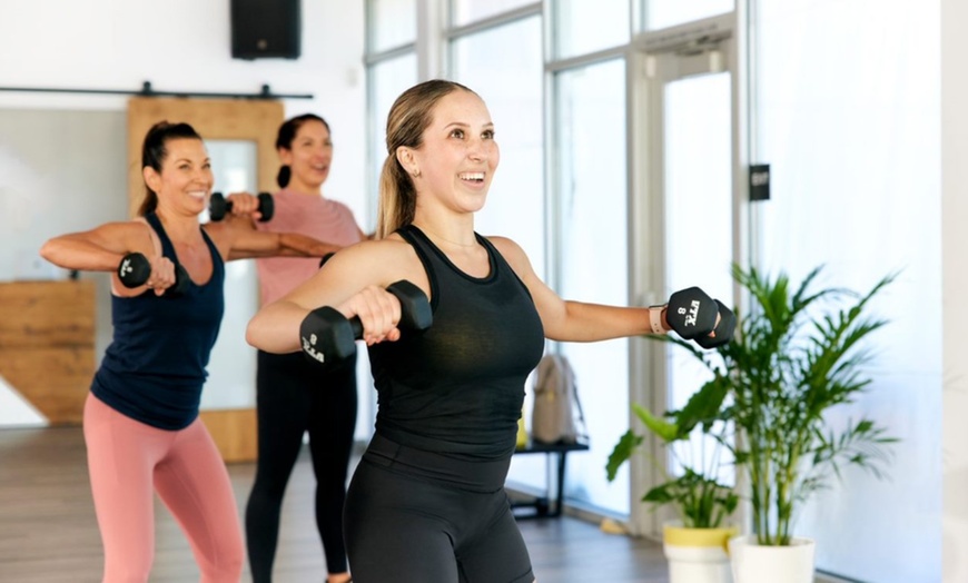 Image 10: Up to 45% Off on Fitness Studio at Jazzercise Alpharetta North Point Fitness Center