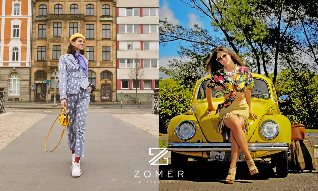 45 Min. Fashion Fotoshooting inkl. 2-5 Bilder als Datei & Ausdruck