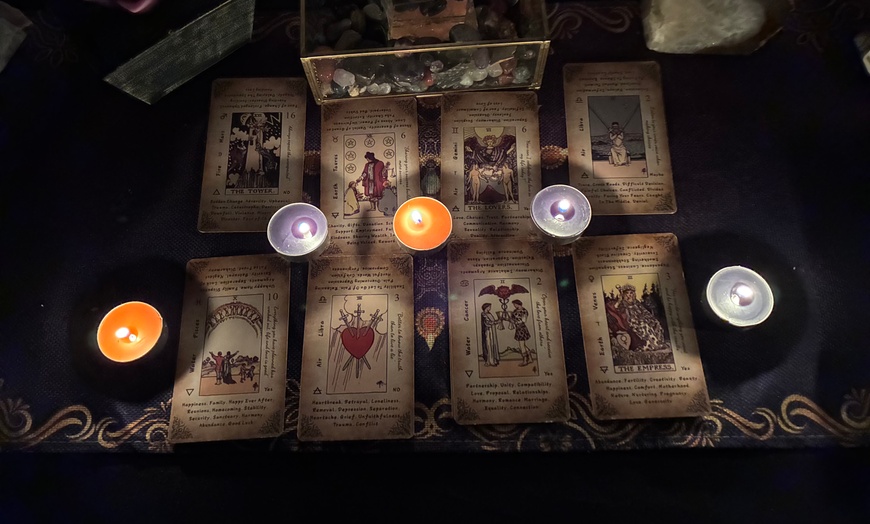 Image 2: Tarot Reading, 1-Hour Guided Meditation Session or Twin Flame Reading
