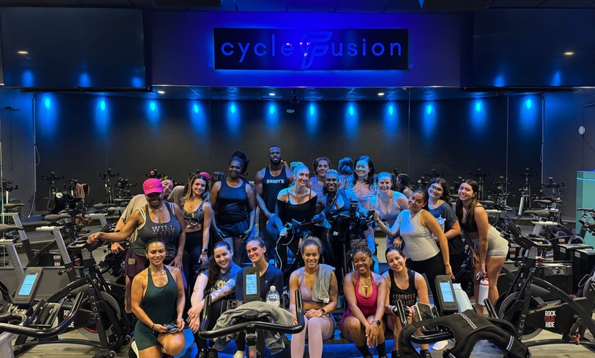Image 1: Indoor Cycling Classes: High-Energy Workouts in Florida