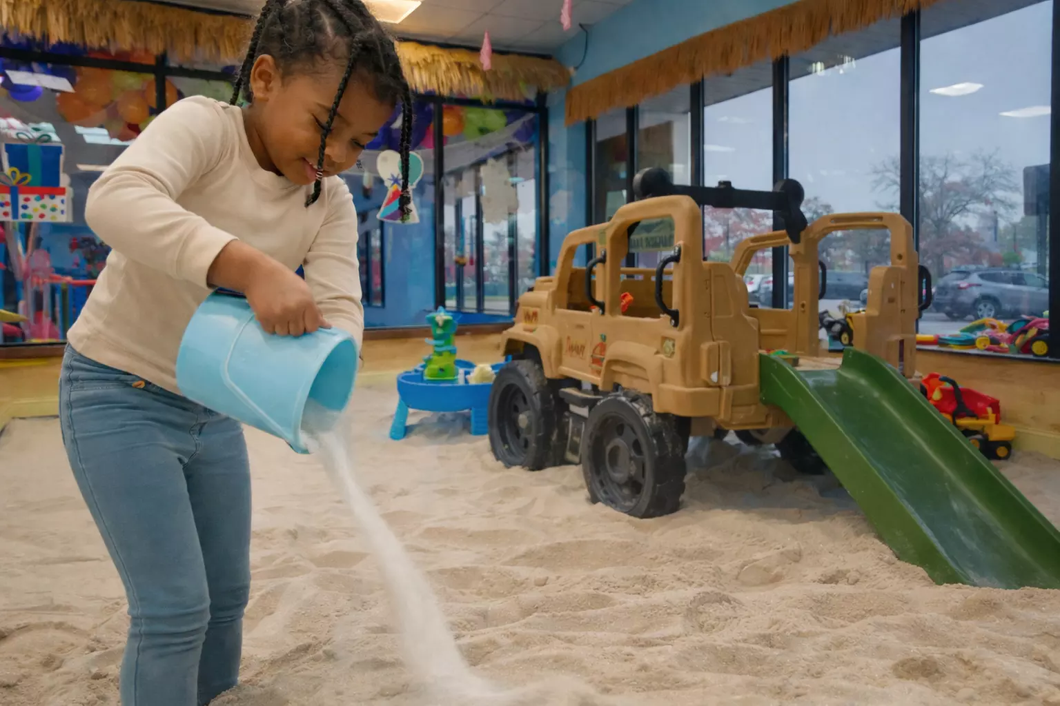 Admission for One to Indoor Playground with Sandbox, Slides, and More