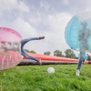 Image 1: Lachen, gieren, botsen en scoren: Bubbel Voetbal voor 4 - 12 personen