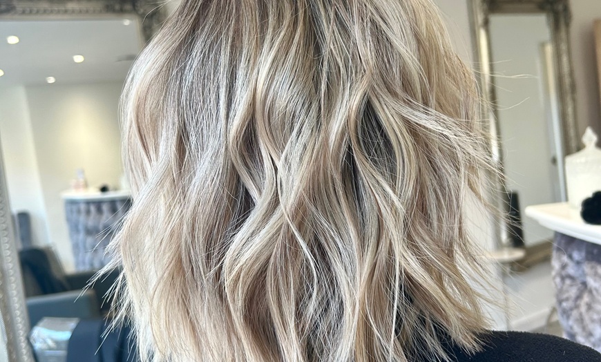 Image 1: Get Wash, Cut, and Blow Dry, Highlights, Balayage Treatment