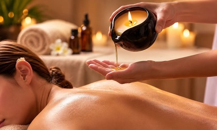 One 60-Minute Candle Aromatherapy Massage - At Spa