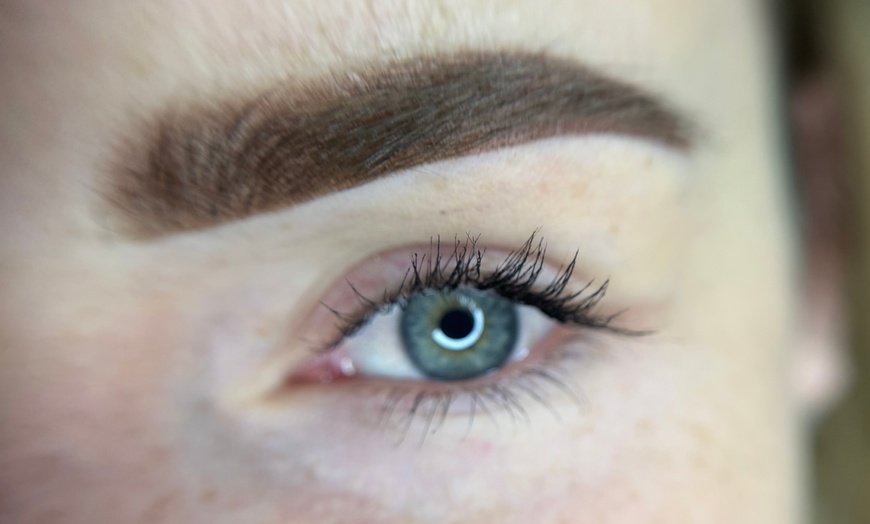 Image 1: Enhance with One Powdered Brows Session with Optional Touch Up 