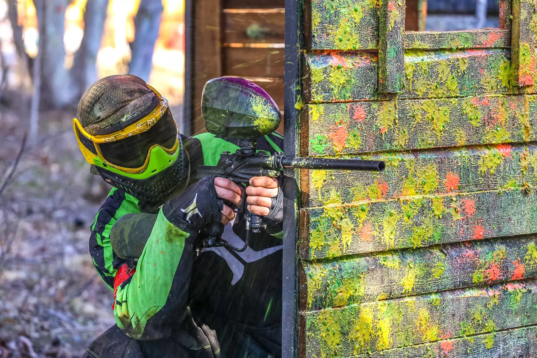 Enjoy Thrilling Paintball Fun with Packages for Groups