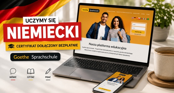 Lekcje niemieckiego online (z akredytowanym certyfikatem) dla początkujących i zaawansowanych (do -96%)