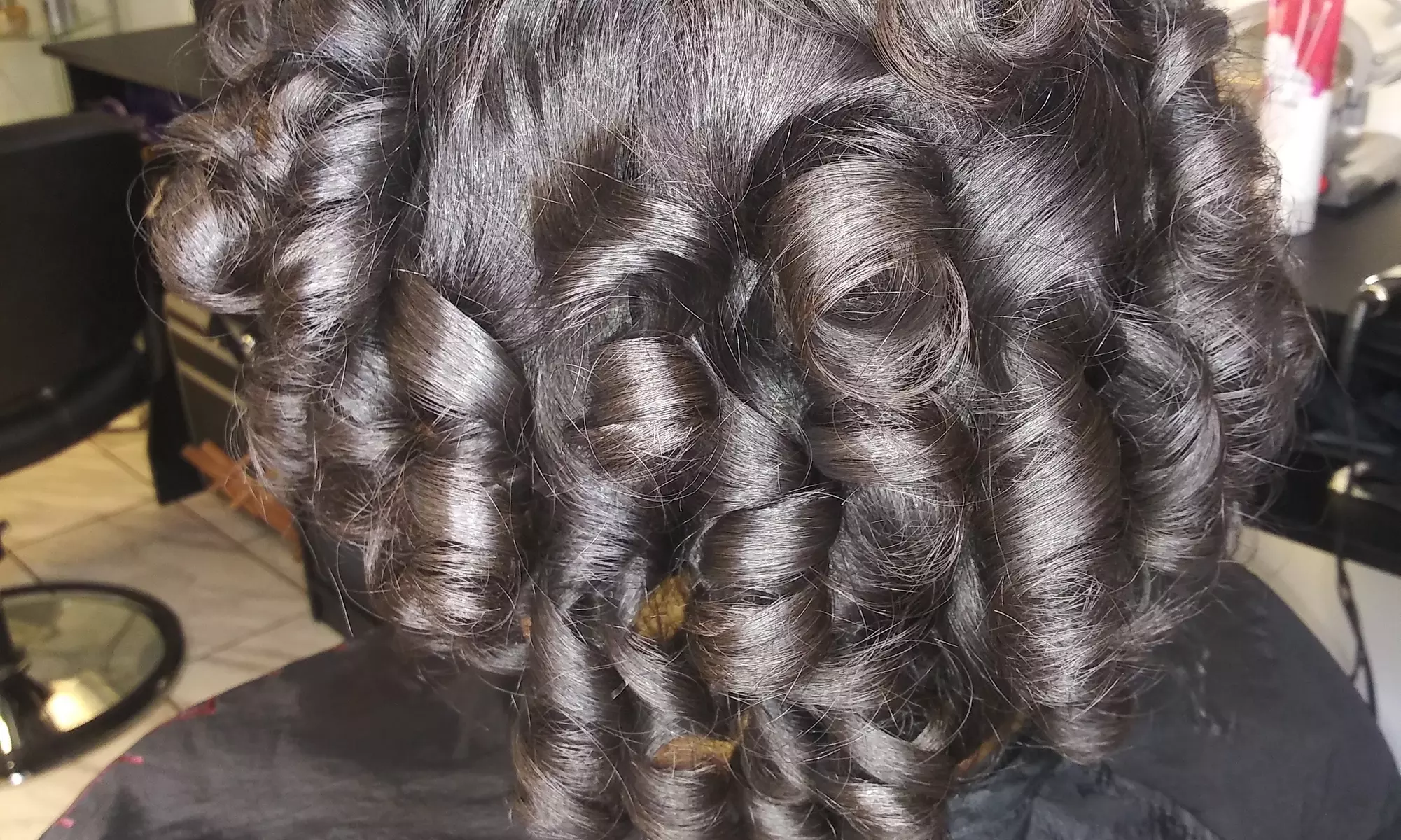 Get Glossy Hair with Silk Press and Protein or Steam Treatment