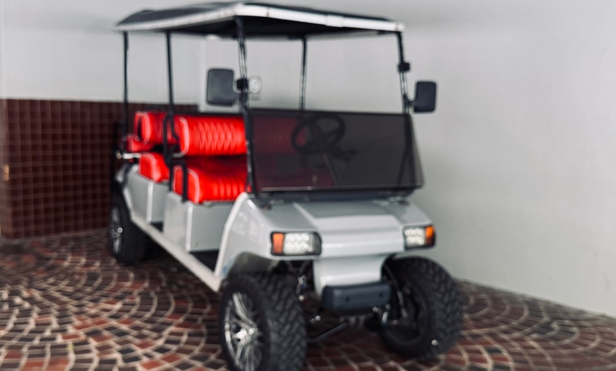 Image 3: Full or Half Day Adventure  W/ Street Legal Golf Cart Rental