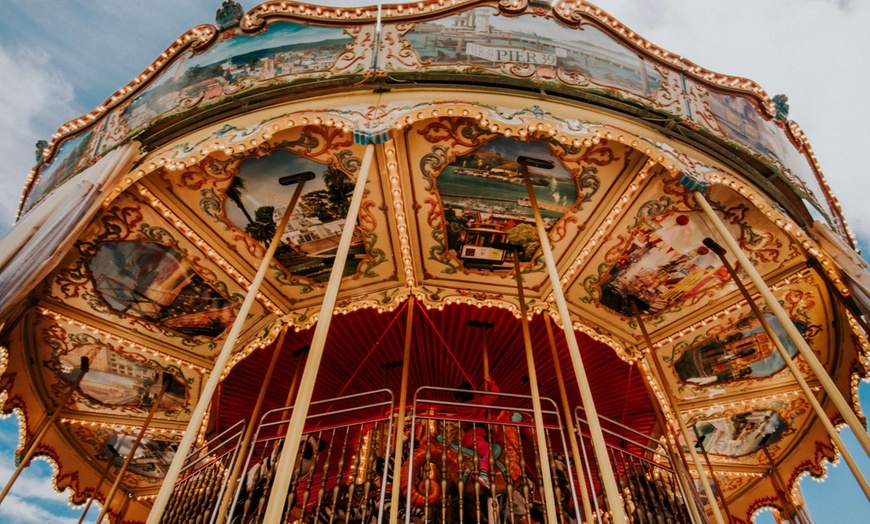 Image 3: Enjoy a Combo of Carousel and Thrilling Bay Plunge 