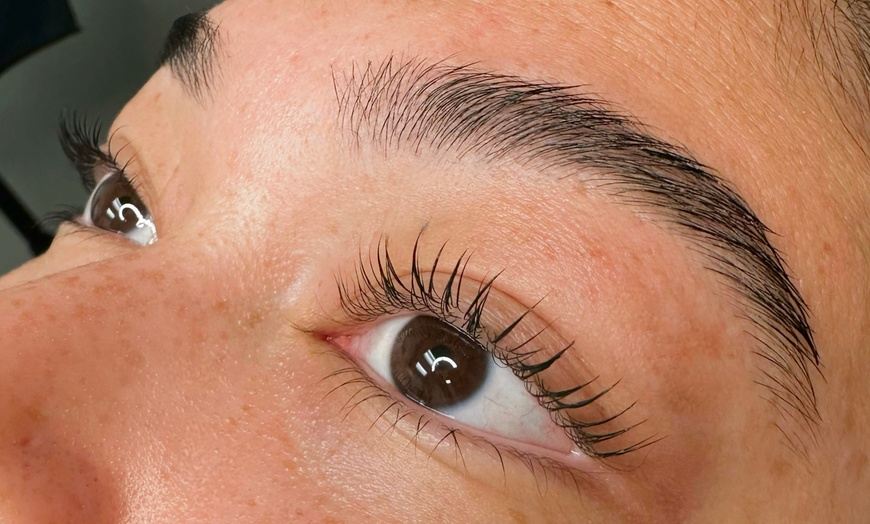 Image 1: Up to 49% Off on Eyelash Perm at Haute Beauty By Arianna