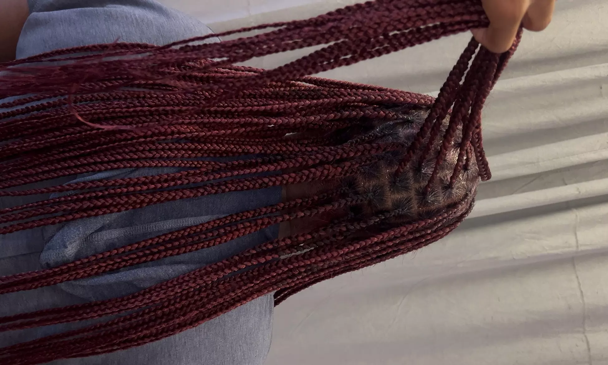 Transform Your Hair with Small, Medium, / Large Knotless Braid Session