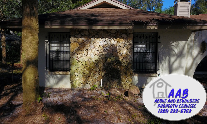 Image 4: Professional Exterior Cleaning: Driveway, Patio, Deck & Home Wash