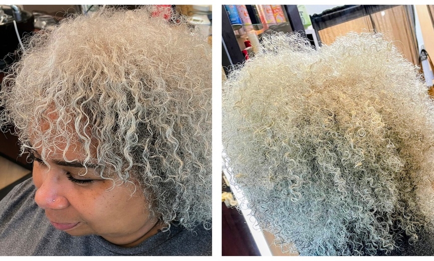 Image 4: Wash & Go Style Shampoo, Conditioning Treatment or with Silk Press