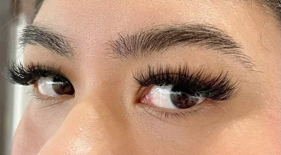 Full Classic, Hybrid or Mega Volume Set of Eyelash Extensions & More
