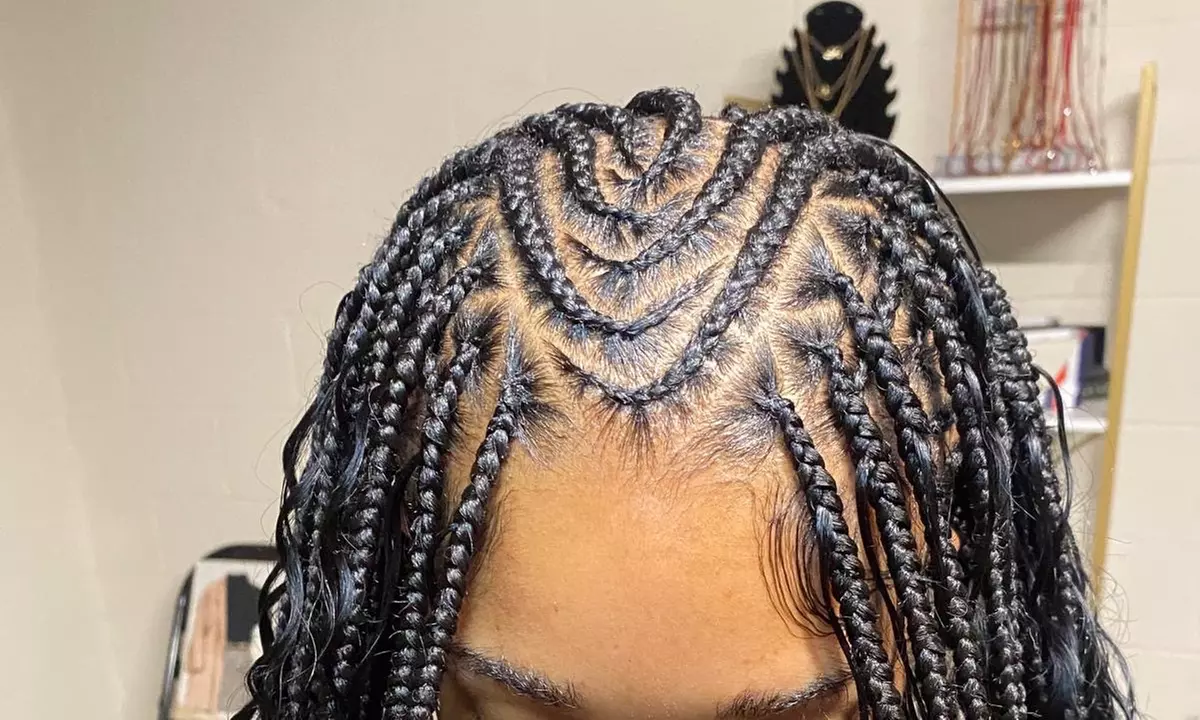 Small Knotless or Box Braid, Medium Knotless or Cornrows - Limonade
