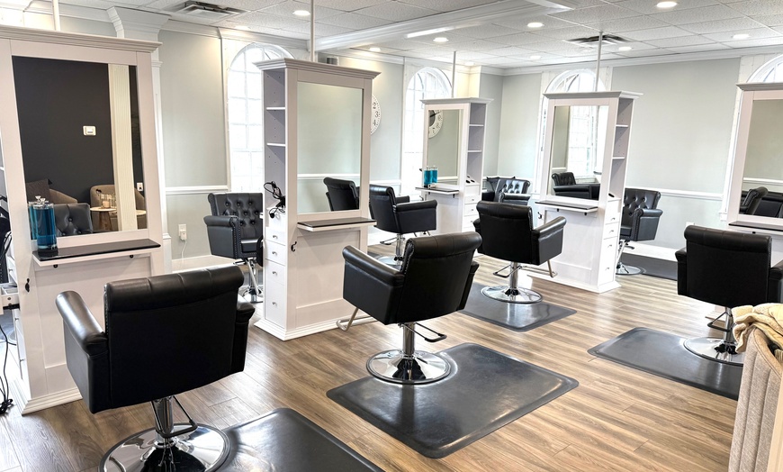 Image 1: Up to 50% Off on Salon - Hair Color / Highlights at Harmony Beauty Studio Inc.