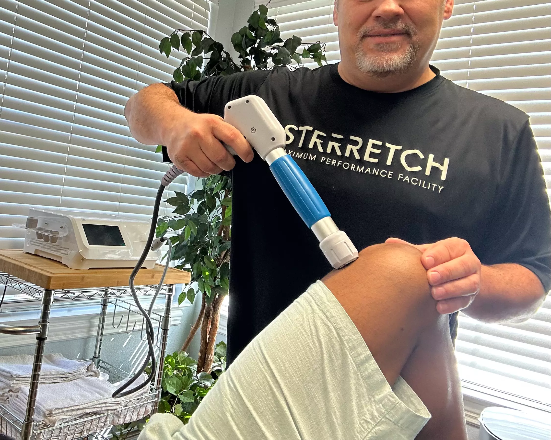 Up to 80% Off on Shockwave Therapy at Strrretch - Maximum Performance Facility - Primary Image