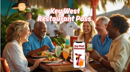 Key West Restaurant Pass For 1 Person - Party Pass Key West
