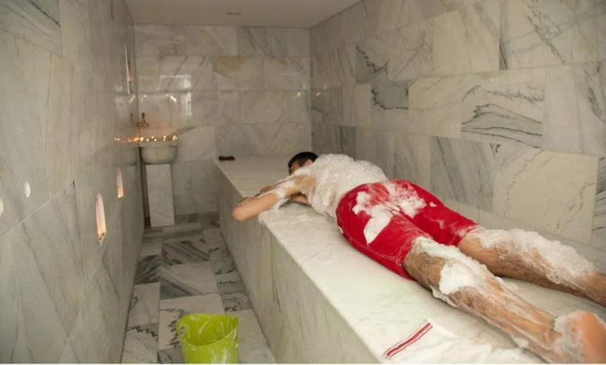 Image 3: Full Body 60 or 90 Min Hammam Spa & Foam Massage Experience for 1 or 2