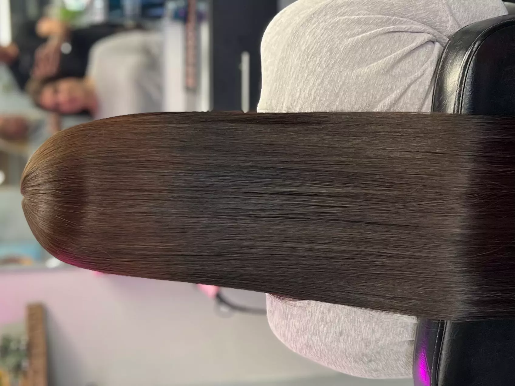Experience Planet Color Salon's Brazilian Blowout and Haircut options with up to 45% off for silky, smooth hair