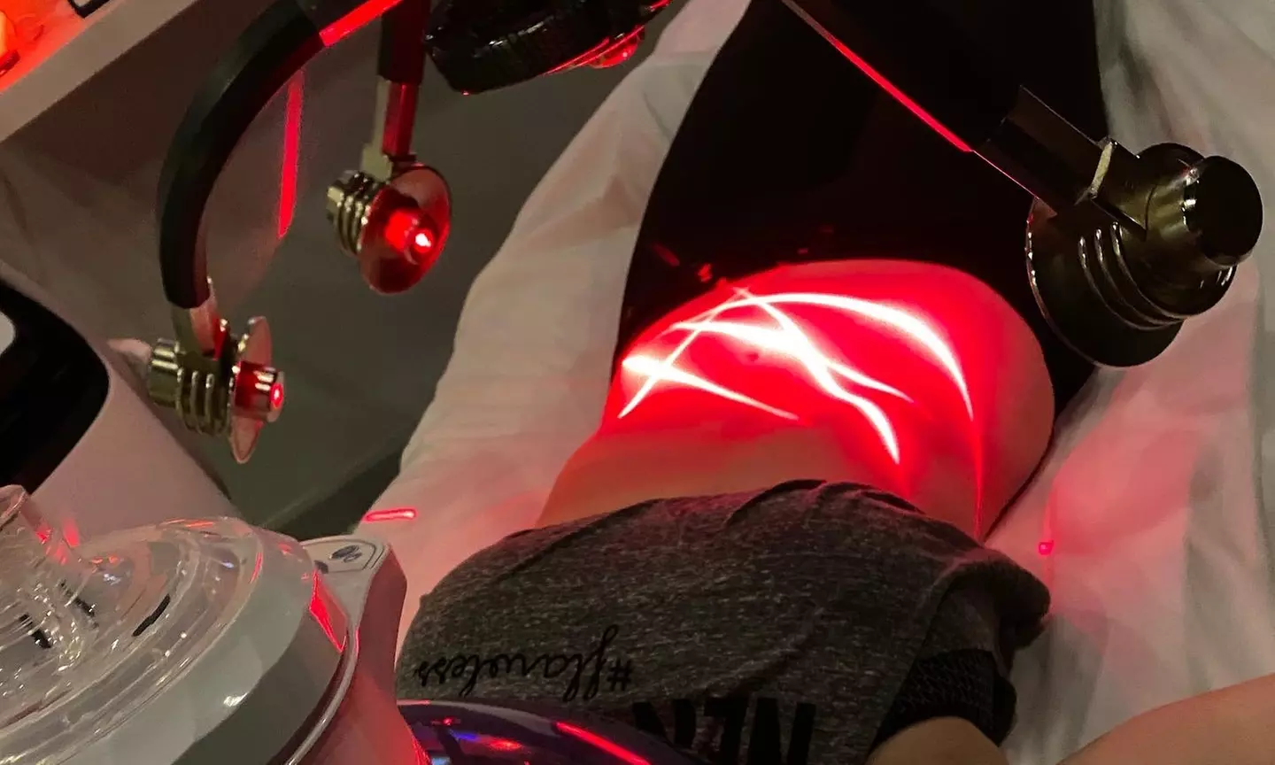 Relax with One, Two, or Three 40-Min Cold Red Laser Therapy Sessions