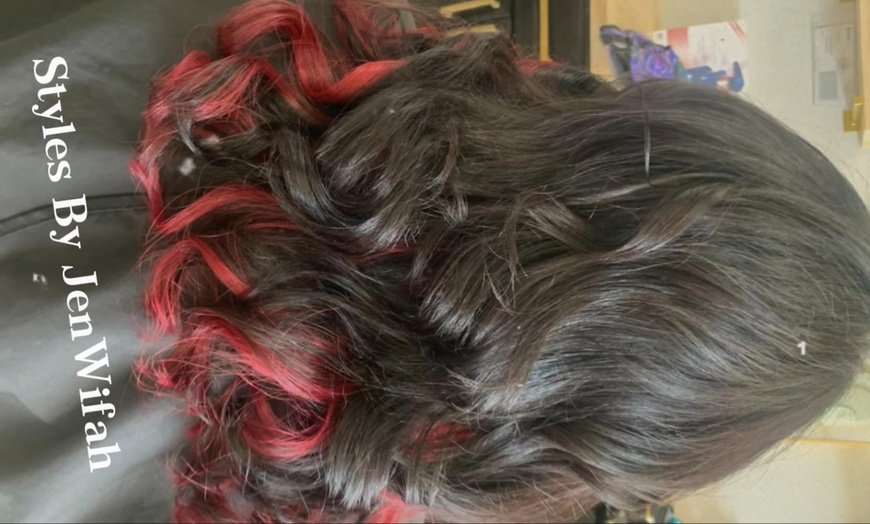Image 9: Luxury Conditioning Treatment, Scalp Massage & Style