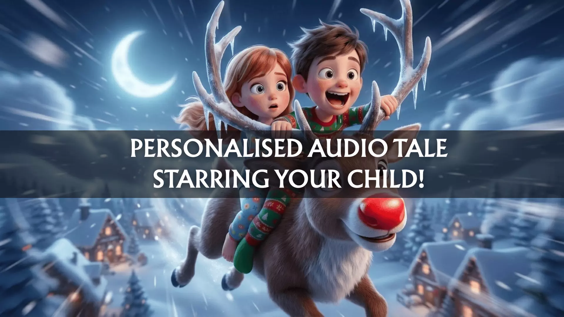 Personalised Audio Tale Starring Your Child: Father Christmas